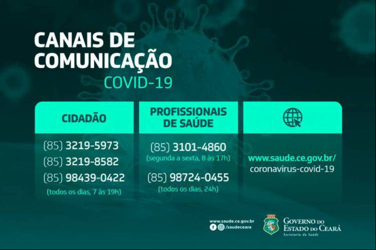  A população pode ligar para os números 3219-5973, 3219-8582 e 98439-0422 