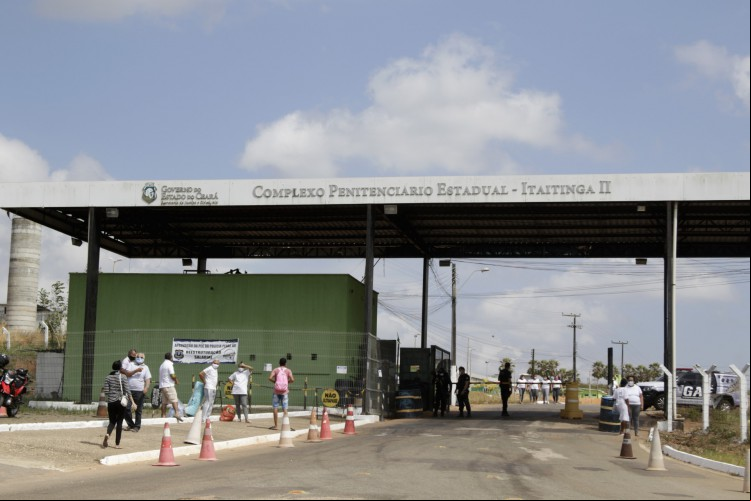  Fachada do Complexo Penitenciário de Itaitinga, onde Josimar está preso