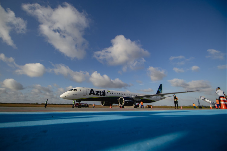 Azul Linhas Aéreas não tem oferta de voos diretos entre Juazeiro do Norte com destino a Fortaleza e Recife a partir de 10 de março