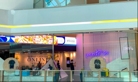 No RioMar Fortaleza a loja ficará localizada no Piso L2, próximo à Zara. O espaço é convidativo, confortável e funcional, proporcionando o uso da plataforma digital de vendas 