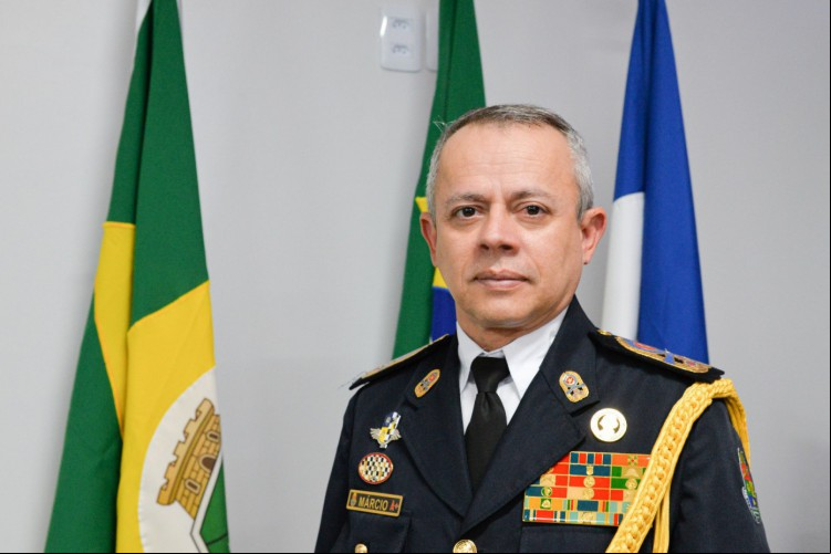 Coronel Márcio Oliveira , comandante-geral da Polícia Militar do Ceará