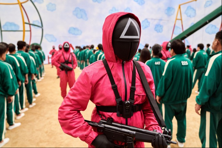 A série sul-coreana Round 6 é um dos grandes sucessos da Netflix