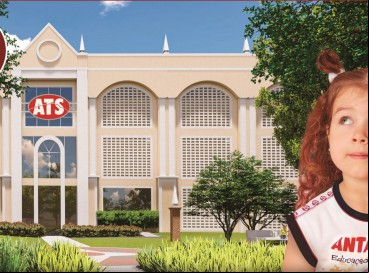 Antares Full Time uniu a excelência educacional a um projeto arquitetônico rico em detalhes que encantam crianças e adultos 