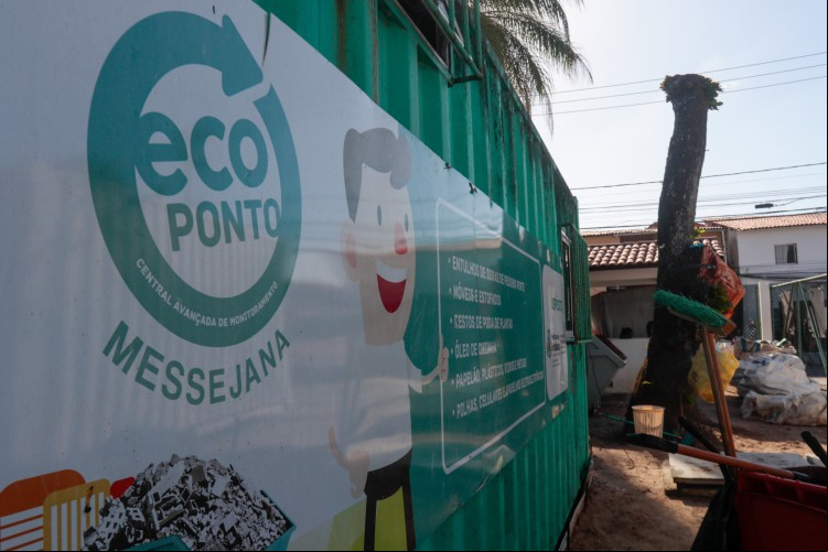ECOPONTOS integram serviço de coleta seletiva da Capital