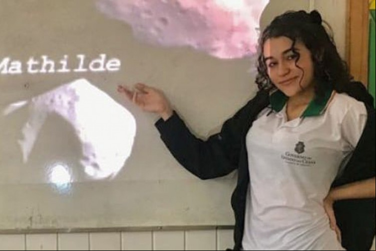 Jovem cearense, Maria Larissa Paiva, 16 anos, descobriu novo asteroide apóa participar de evento da Nasa
