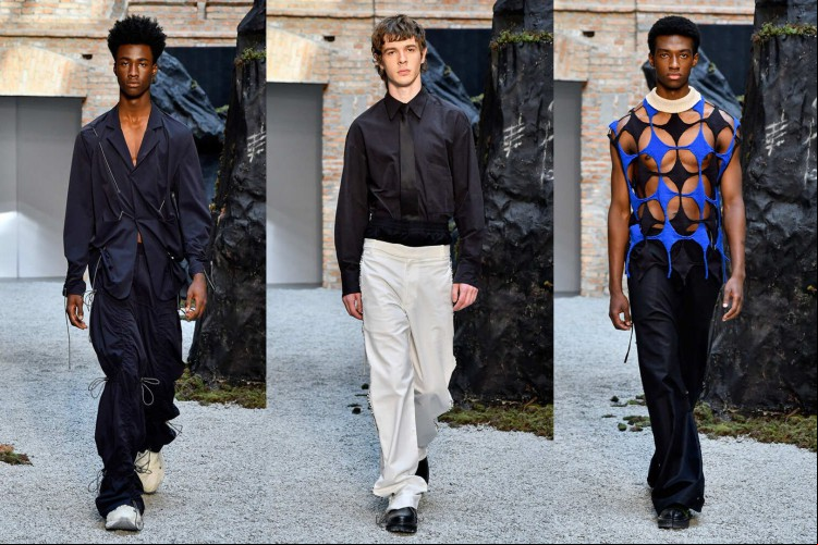 Estreia da P_______Andrade marcou a retomada de desfilies presenciais do São Paulo Fashion Week (SPFW)