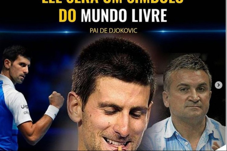 Novak Djokovic é defendido em post do senador Eduardo Girão