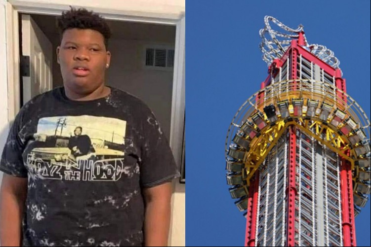Tyre Sampson morreu na última quinta-feira, 24, após cair do brinquedo Orlando FreeFall