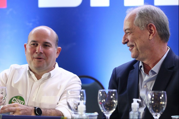 Ciro Gomes e Roberto Cláudio, ex-prefeito de Fortaleza
