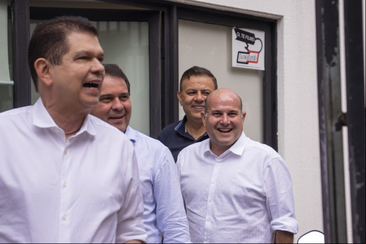 Mauro Filho, Evandro Leitão e Roberto Cláudio