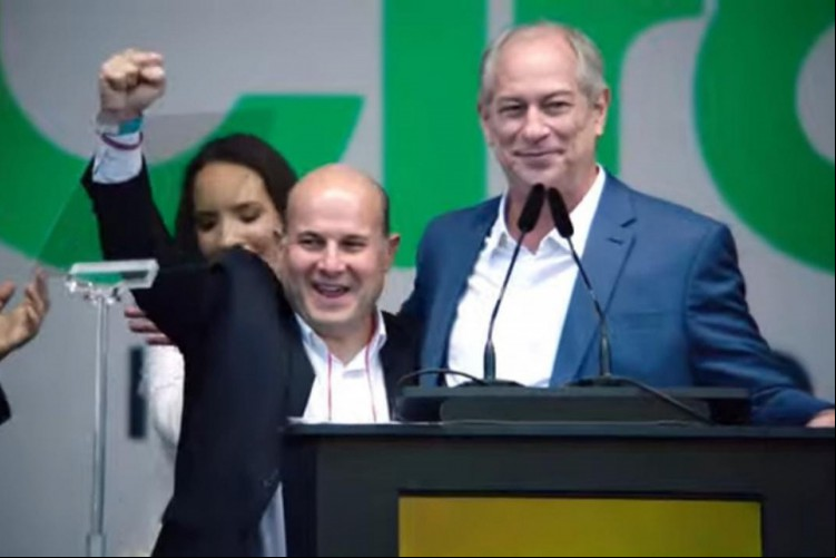 Presidenciável Ciro Gomes (PDT) na Convenção Nacional do PDT
