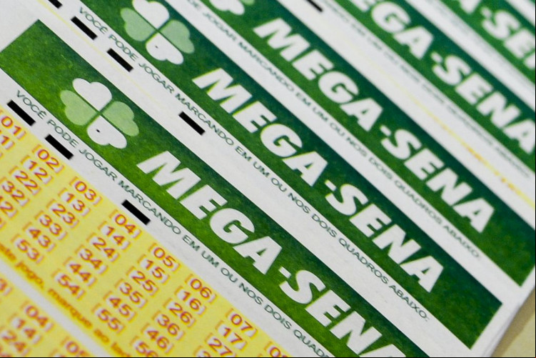 Bilhetes de aposta da mega-sena