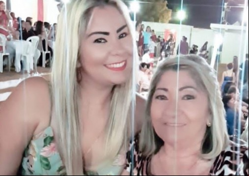 A ADVOGADA Rafaela Vasconcelos e a mãe dela, Maria Socorro. A ADVOGADA Rafaela Vasconcelos e a mãe dela, Maria Socorro.