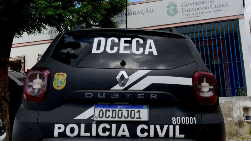 Prisão foi realizada pela Delegacia de Combate à Exploração da Criança e do Adolescente (Dceca)