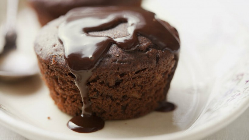 Cupcake de cacau vegetariano