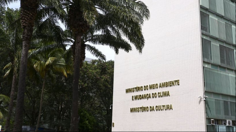 Brasília (DF), 10/04/2023 - Fachada do ministério da Cultura e ministério do Meio Ambiente e Mudança do Clima