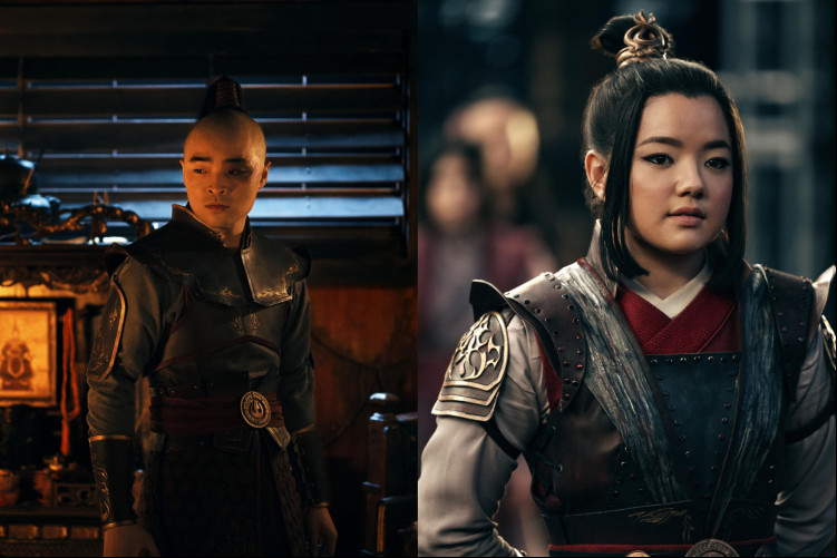 Zuko e Azula em live-action de Avatar