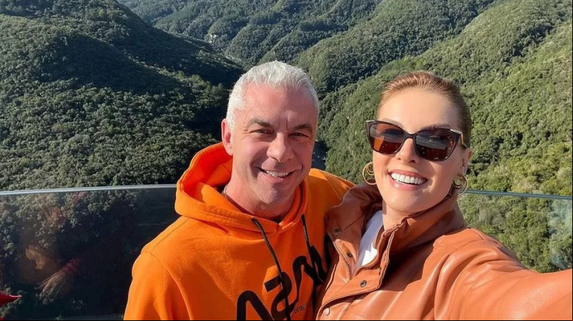 Ana Hickmann e o ex-marido Alexandre Correa