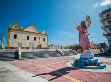 ALTO SANTO, CEARÁ, 03-12-2023: Igreja Matriz de Alto Santo, Ceará.  (Foto: Fernanda Barros/ O Povo)




 