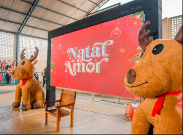 O evento contou com 12 mil brinquedos que foram distribuidos entre alunos da rede pública de Horizonte 