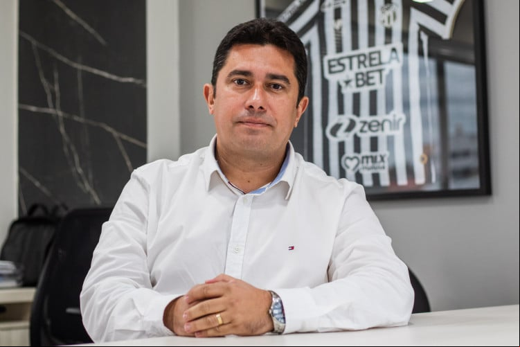 João Paulo Silva, presidente do Ceará. Entrevista para Páginas Azuis. 26.05.2023.