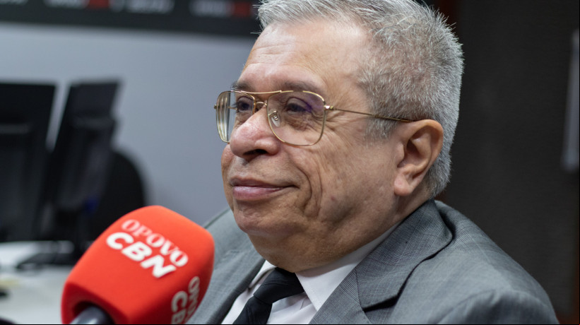 FORTALEZA, CEARÁ, BRASIL, 28-12-2023: José Barreto Filho presidente do Conselho Deliberativo do Ceará da entrevista para o Esportes o Povo. (Foto: Samuel Setubal/ O Povo)