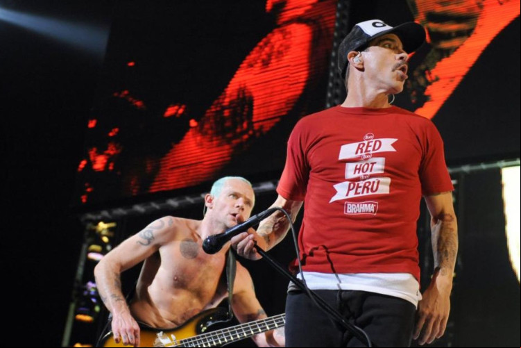 Anthony Kiedis, vocalista do Red Hot Chili Peppers
