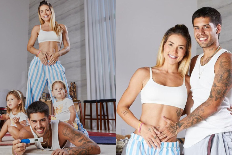 Virginia anuncia gravidez de terceiro filho através de post no Instagram