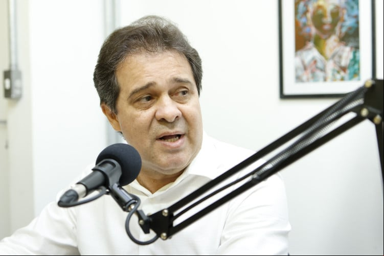 Evandro Leitão foi entrevistado
no podcast Jogo Político