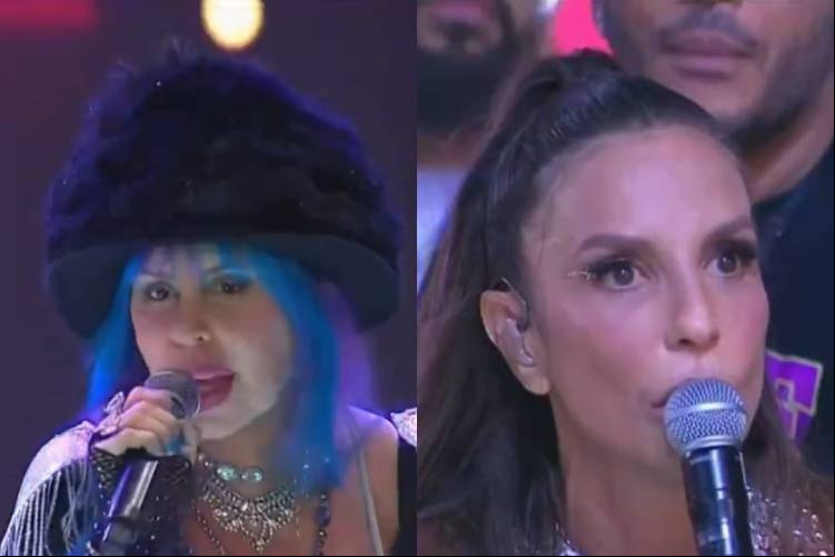 Brincadeira de Ivete após alerta de Baby do Brasil referencia