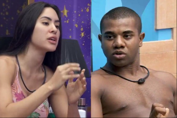 Isabelle e Davi, participantes do BBB 24