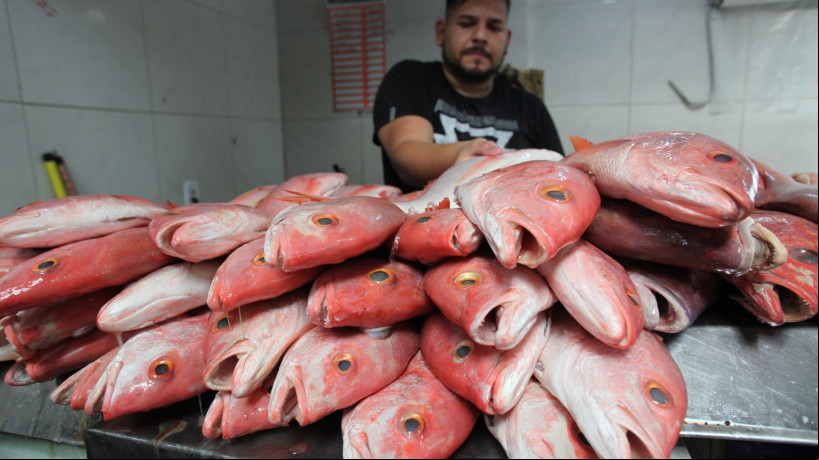FORTALEZA, CEARÁ, BRASIL,29.03.2024: Compras da Páscoa no Mercado São Sebasrtião. FORTALEZA, CEARÁ, BRASIL,29.03.2024: Compras da Páscoa no Mercado São Sebasrtião.