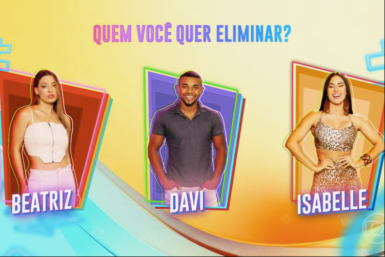 Vote na enquete O POVO em quem você acha que deve sair no 20º Paredão do Big Brother Brasil 2024: Beatriz, Davi ou Isabelle?