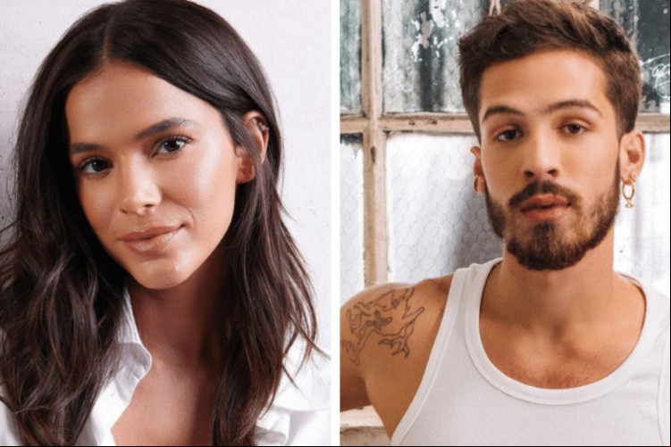 Ao lado de Maisa, Marina Sena e Juliano Floss, Bruna e João Guilherme foram clicados abraçados em meio a rumor de namoro