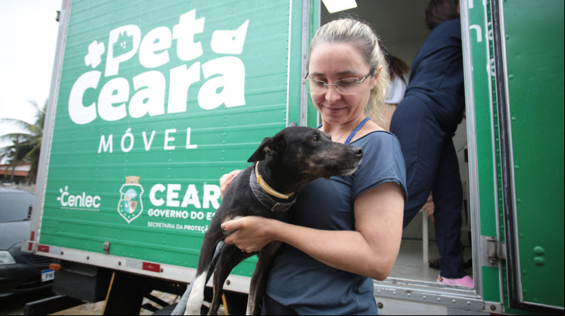 No Pet Móvel Ceará, em Pacajus, será possível a retirada de fichas para consultas e realizar o agendamento de castração