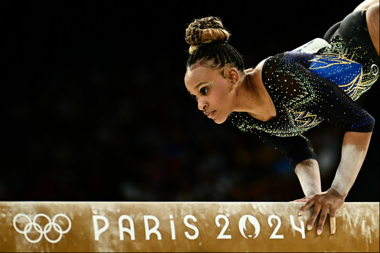 Rebeca Andrade foi a segunda melhor ginasta da classificação geral
