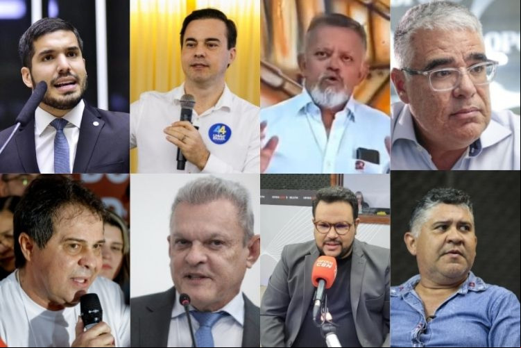 André Fernandes, Capitão Wagner, Chico Malta, Eduardo Girão, Evandro Leitão, José Sarto, Técio Nunes e Zé Batista