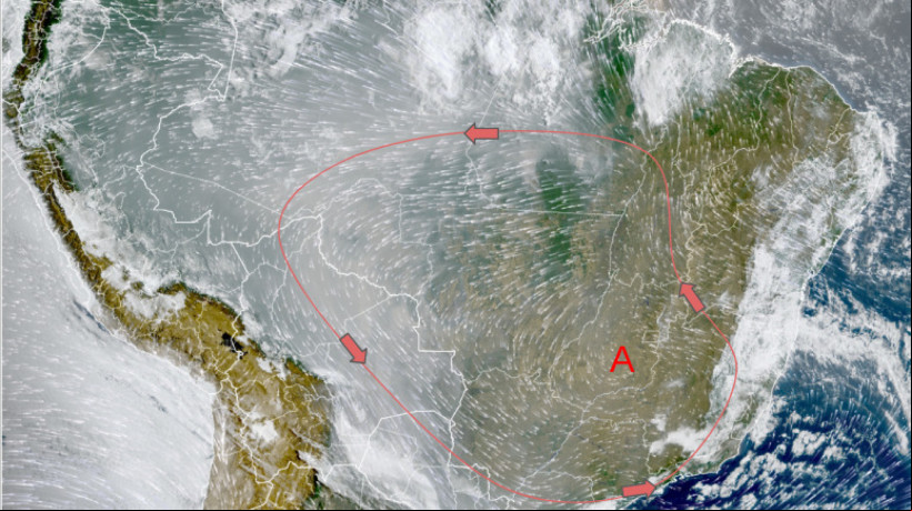 Funceme divulga que céu do Ceará está mais limpo após entrada de ar proveniente do oceano Atlântico