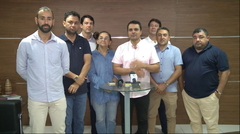 VEREADORES do PDT que declaram apoio a André Fernandes (PL) no segundo turno das eleições de Fortaleza
