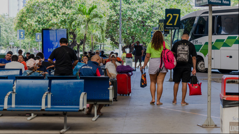 A expectativa é que o dia com maior fluxo de ageiros seja esta sexta-feira, 28
