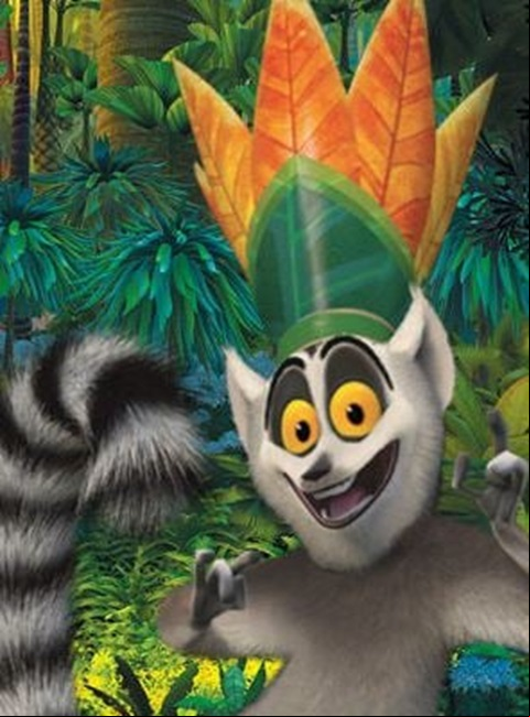 E, sim, é por isso que no filme de animação Madagascar, o Rei Julien é um lêmure-sifaka. O desenho, produzido pela Dreamworks, é um sucesso de público, atraindo crianças e também adultos.