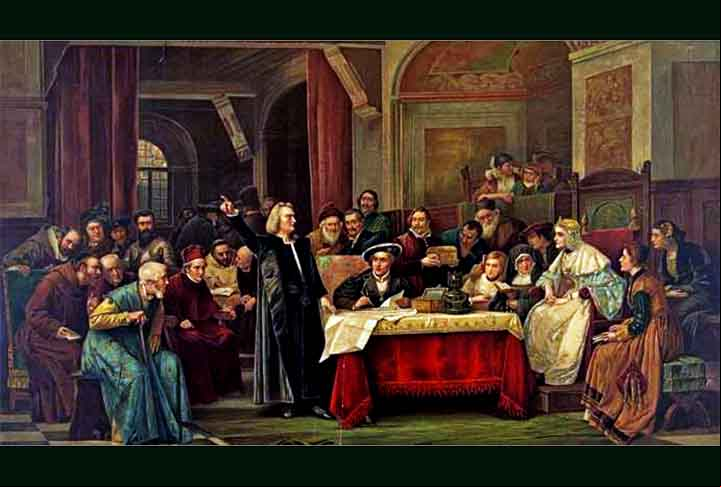 Na noite de 3 de agosto de 1492, Colombo partiu de Palos de la Frontera. Ele navegou inicialmente para as ilhas Canárias, que eram propriedade da Castela, onde reabasteceu as provisões e fez reparos.