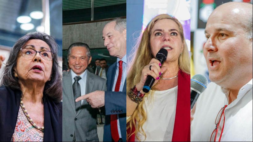 Ex-prefeitos de Fortaleza desde o fim da Ditadura Militar: Maria Luiza Fontenele, Ciro Gomes, Antônio Cambraia, Luizianne Lins e Roberto Cláudio