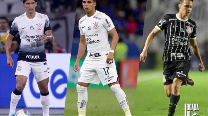 Caetano, Giovane e Matheus Araújo foram barrados por Ramón Díaz após não acertarem sua extensão de vínculo com o Timão