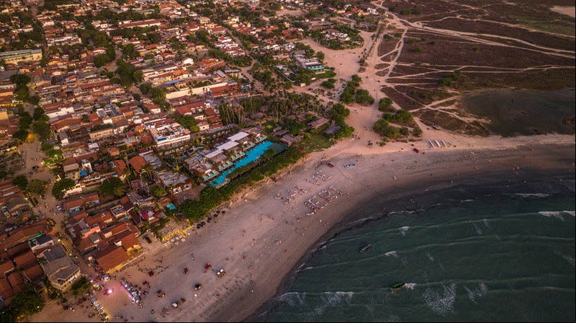 VILA de Jericoacoara é cercada pelo Parque Nacional