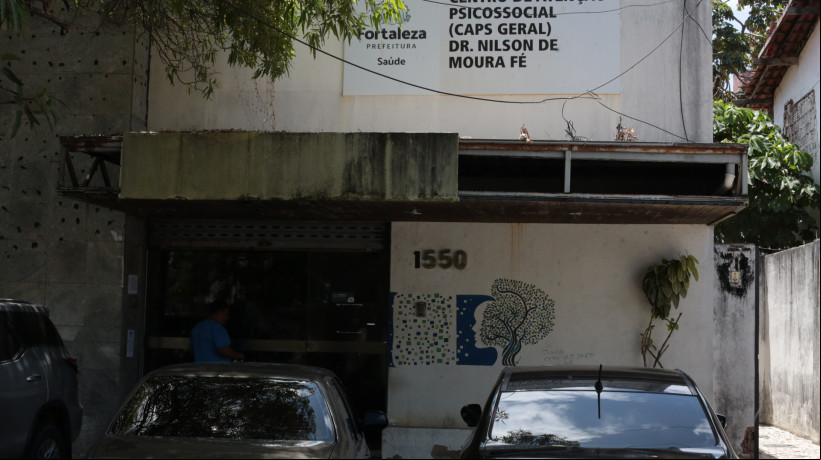 FORTALEZA-CE, BRASIL, 21.11.2024: Sede do Caps é fechada no Dionísio Torres. (foto: Fabio Lima/ OPOVO)