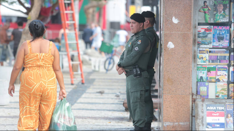 Centro terá incremento de 80% no número de policiais nas ruas