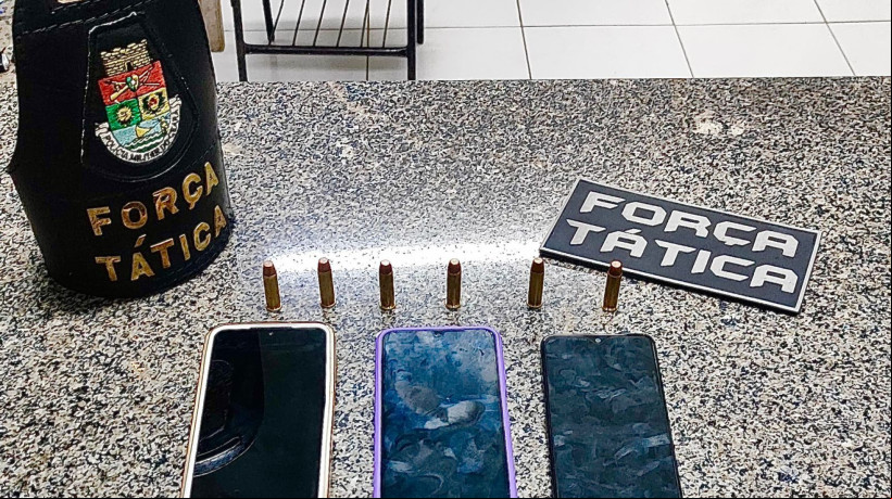 Força Tática da Polícia Militar captura envolvidos em homicídio em Tauá, no Ceará