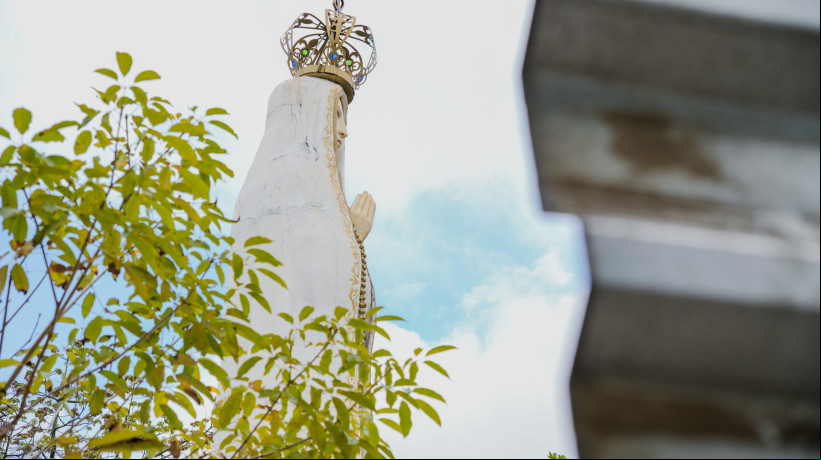Estátua da Igreja de Fátima será reinaugura nesta segunda-feira, 12.