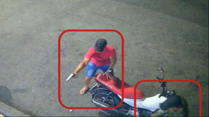Alan Gomes da Silva é uma das pessoas que aparecem em imagens de câmeras de segurança atirando contra o comerciante Pedro Feijó de Albuquerque, de 62 anos.